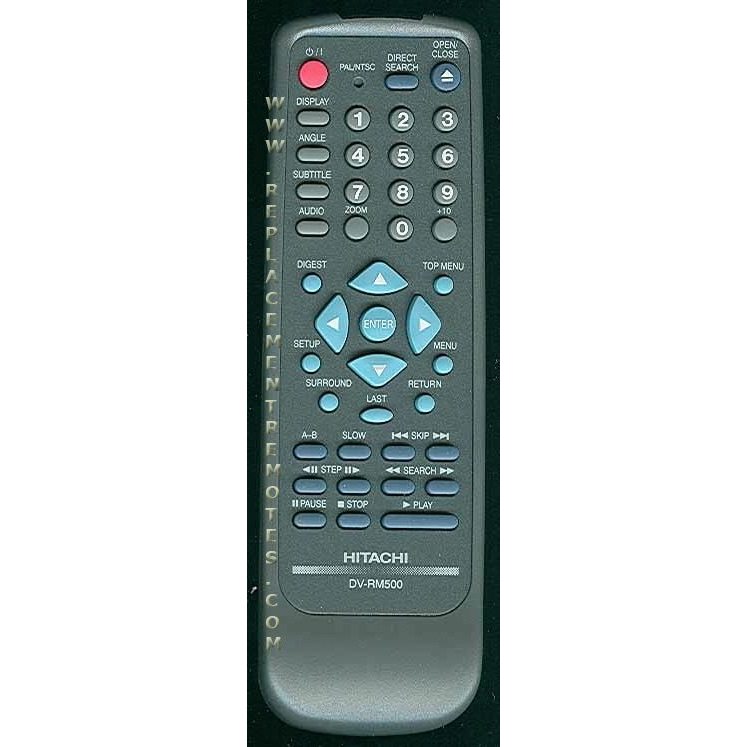 Hitachi DVRM500 DVD Remote Control