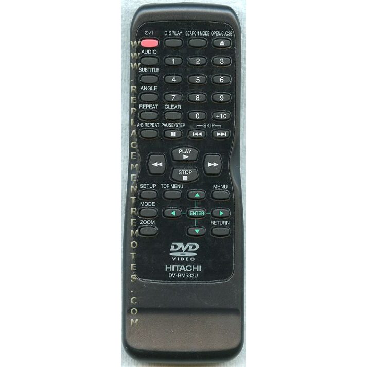 Control remoto de DVD Hitachi DVRM533U