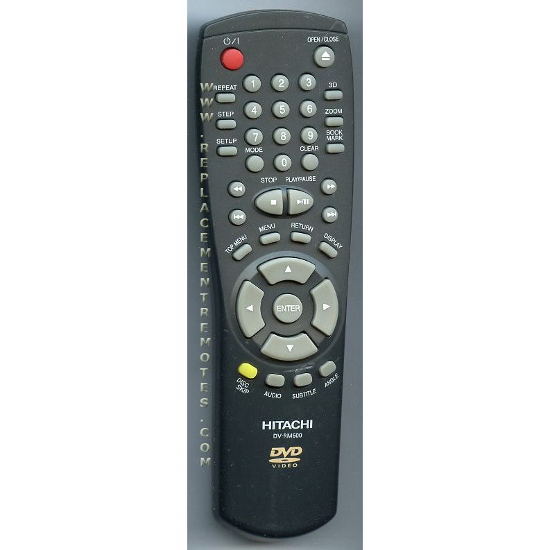 Control remoto de DVD Hitachi DVRM600
