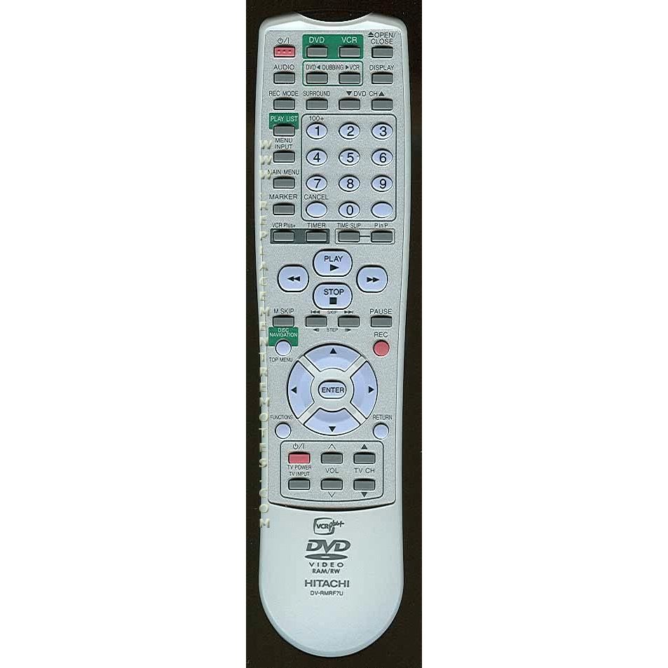 Control remoto para DVD/VCR Hitachi DVRMRF7U