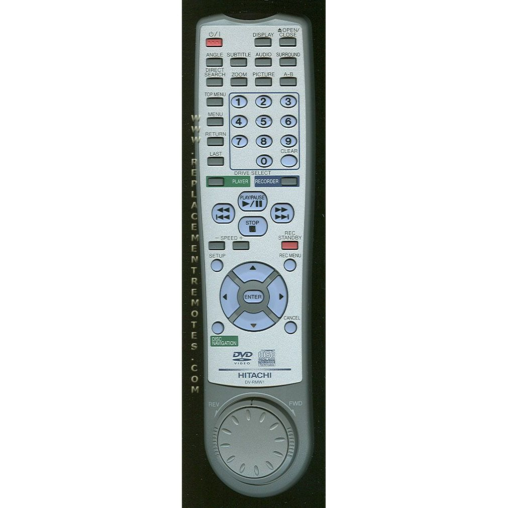 Control remoto de DVD Hitachi DVRMW1