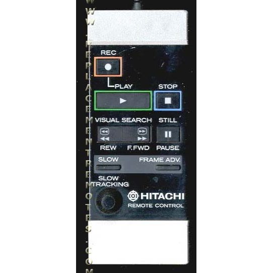 Control remoto para videograbadora Hitachi HIT002C