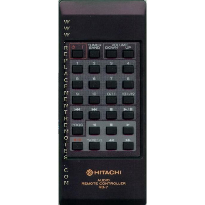 Télécommande audio Hitachi RB7