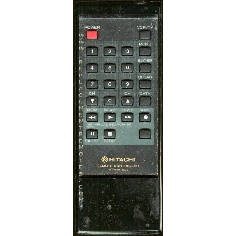 Télécommande pour magnétoscope Hitachi VTRM110A