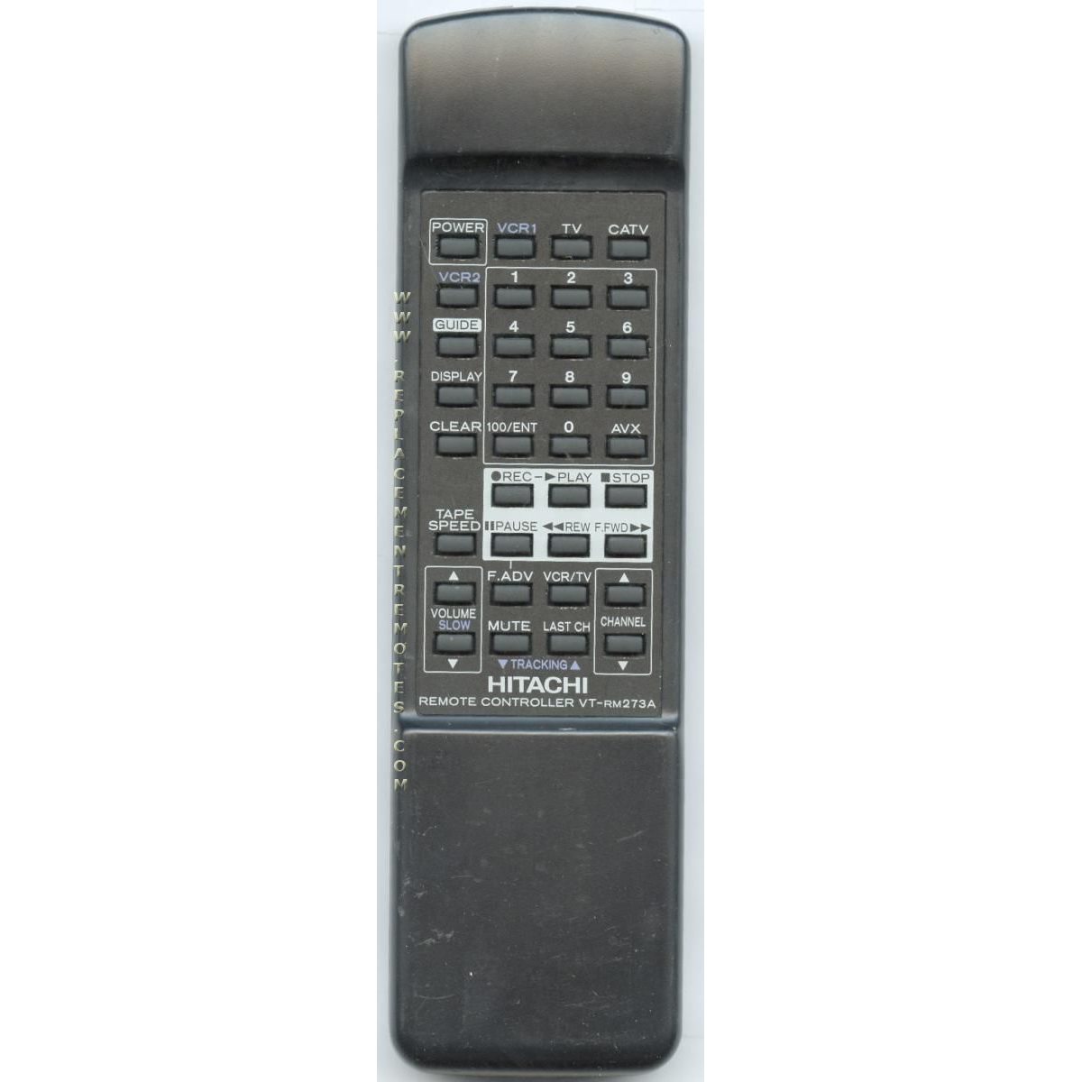 Télécommande pour magnétoscope Hitachi VTRM273A