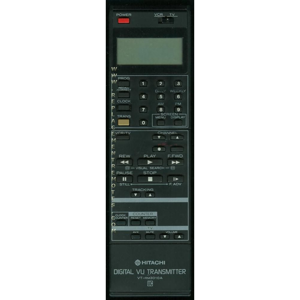 Télécommande pour magnétoscope Hitachi VTRM3010A