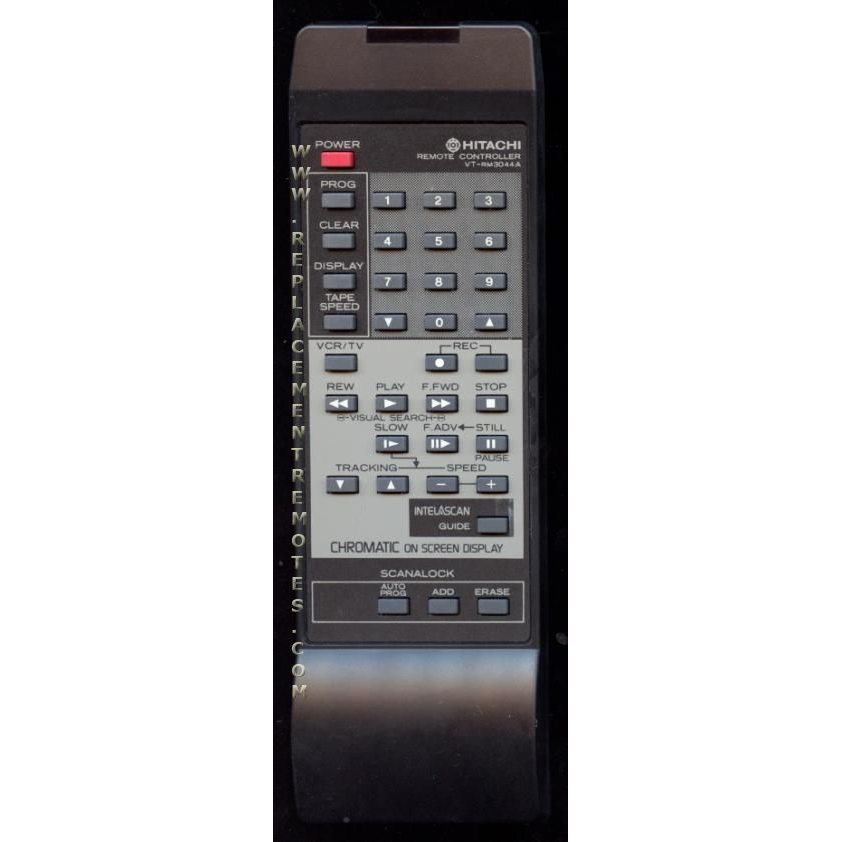 Télécommande pour magnétoscope Hitachi VTRM3044A