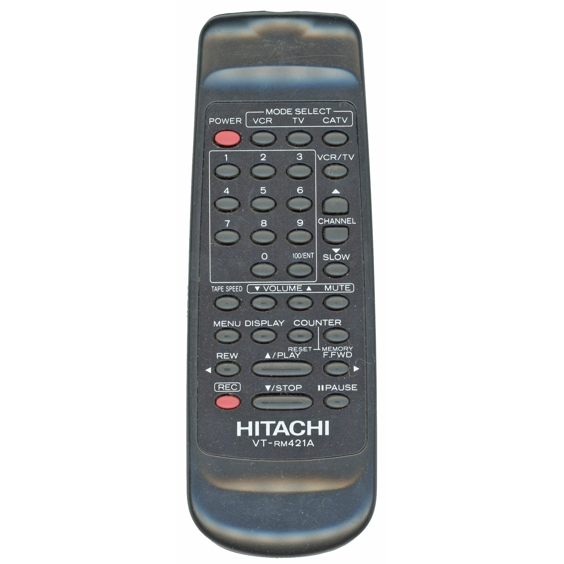 Hitachi VTRM421A VCR Remote Control