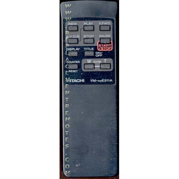 Control remoto para cámara de video Hitachi VTRME311A