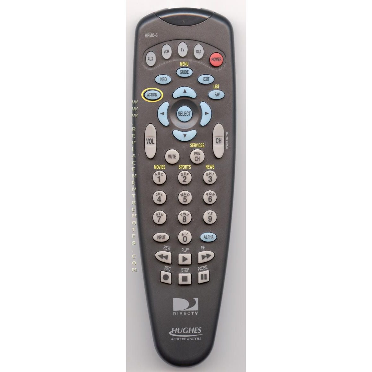 Télécommande satellite Hughes Network HRMC5