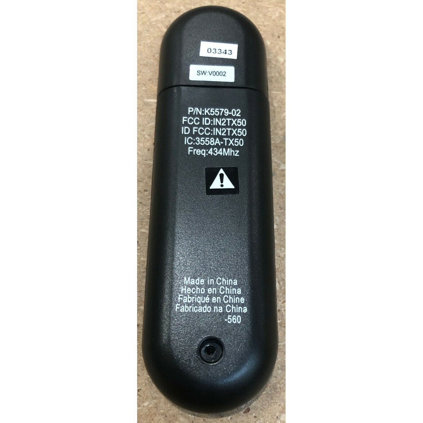 Télécommande pour ventilateur de plafond Hunter K5579-02 IN2TX50
