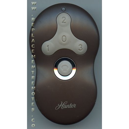 Hunter RAN003 BROWN Ceiling Fan Remote Control