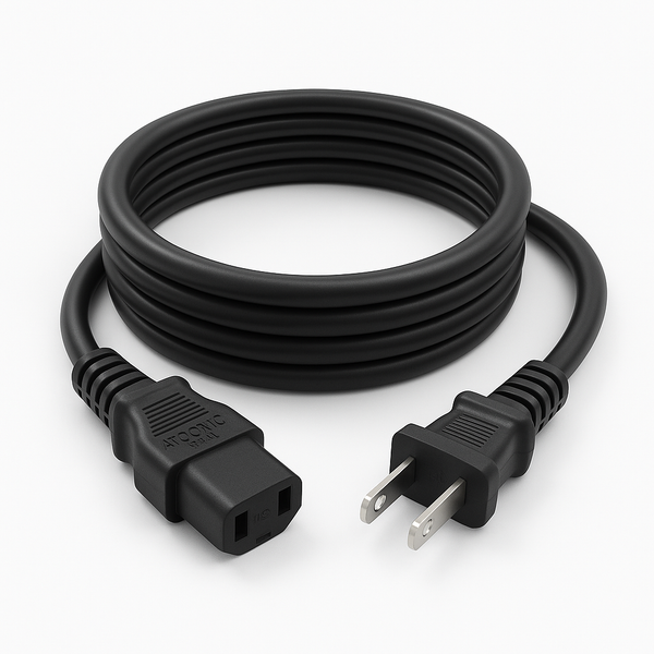 Marantz 963611501370S AC Power Cable Cord | 6 FT | 2-Prong Female to 2