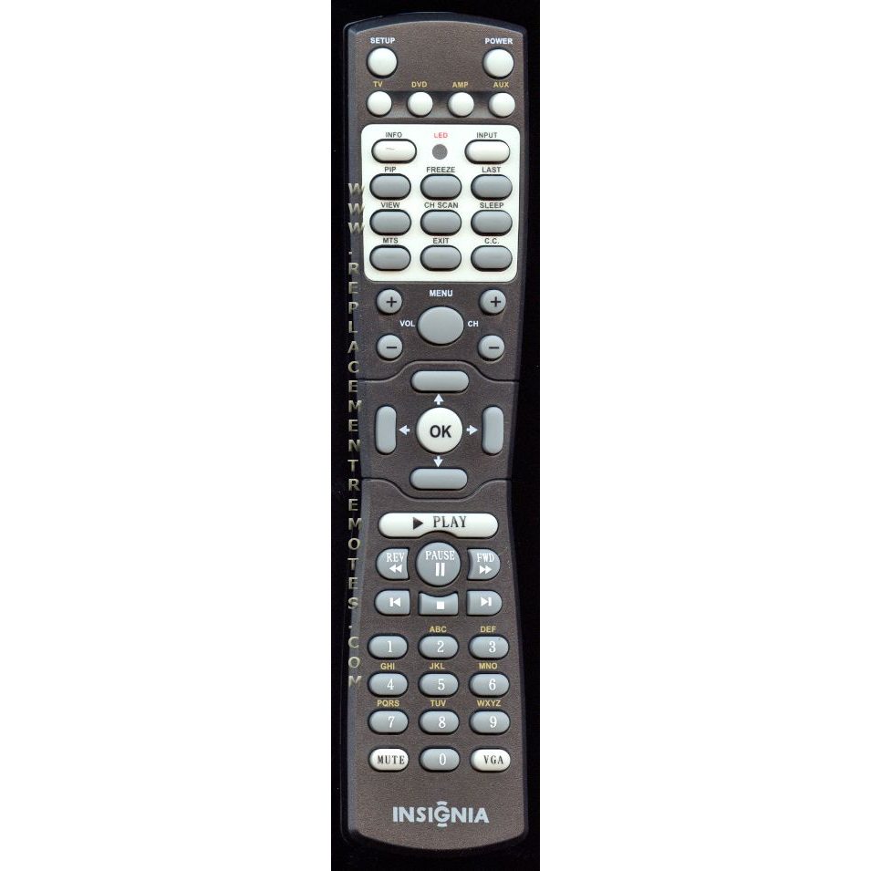 Control remoto de audio Insignia 1MI1ZZZB062