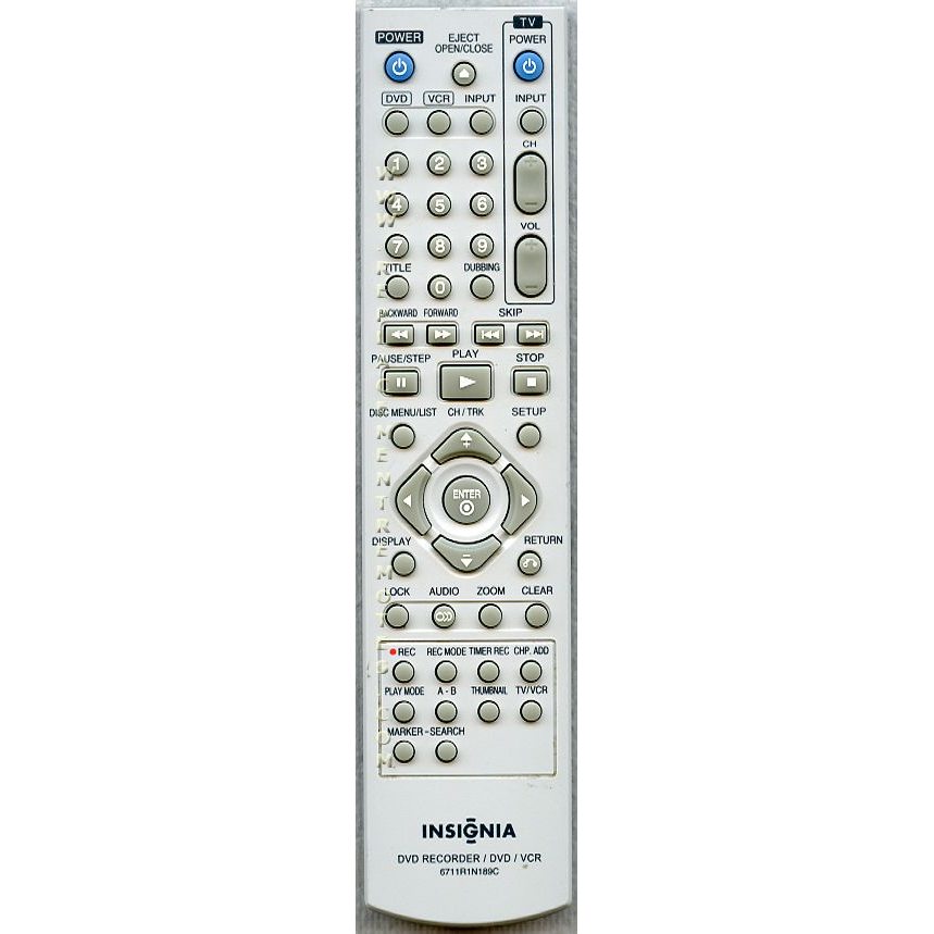 Control remoto de DVD Insignia 6711R1N189C