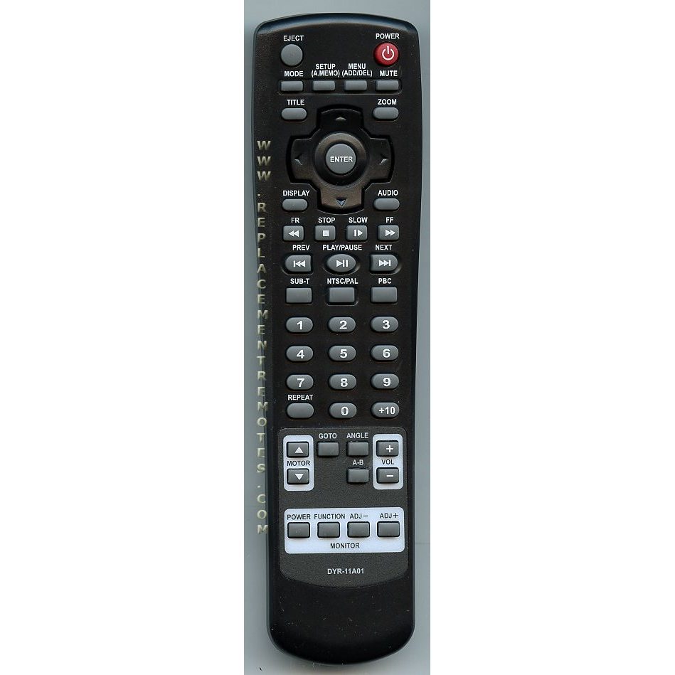 Control remoto para monitor Insignia DYR11A01