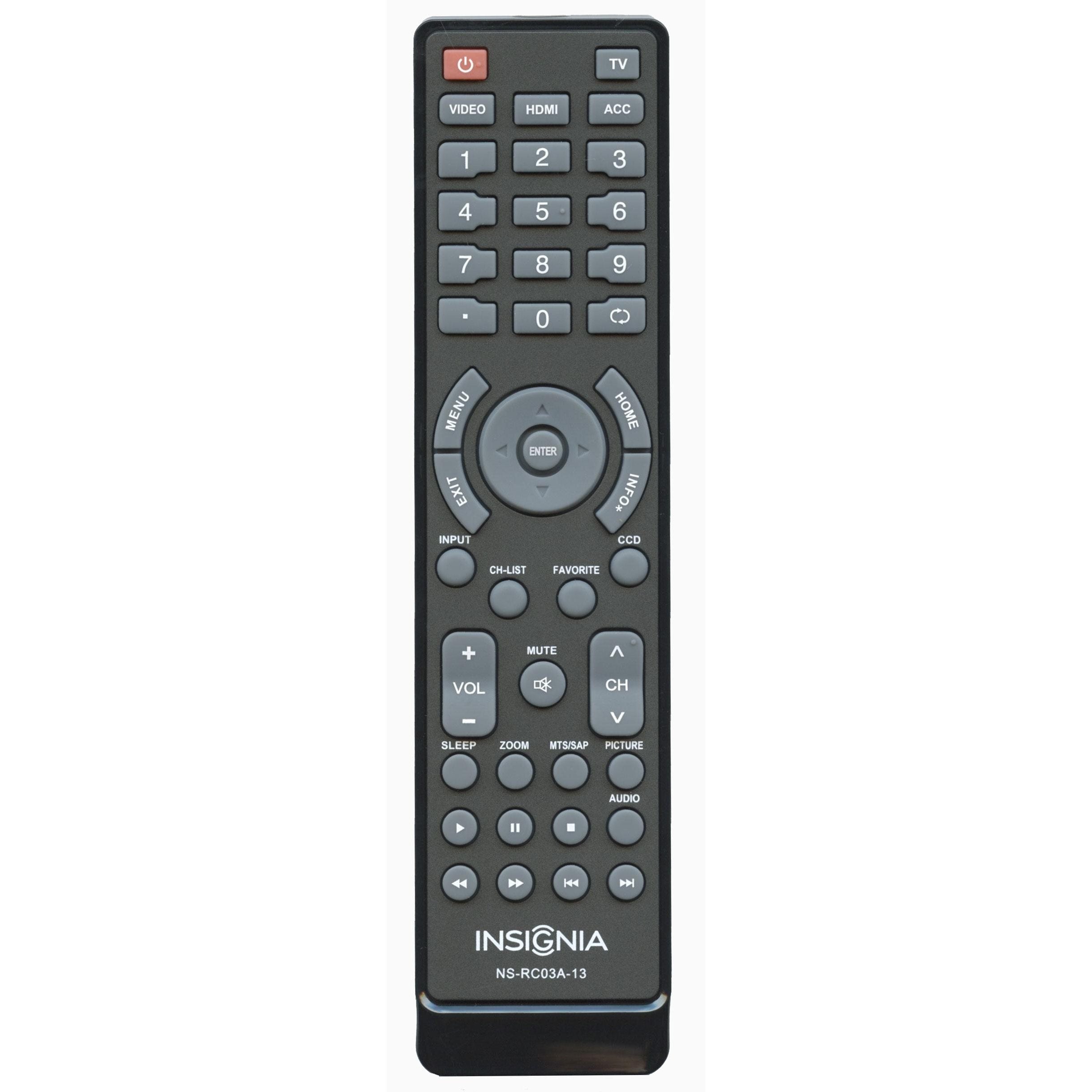 Télécommande TV Insignia NSRC03A13