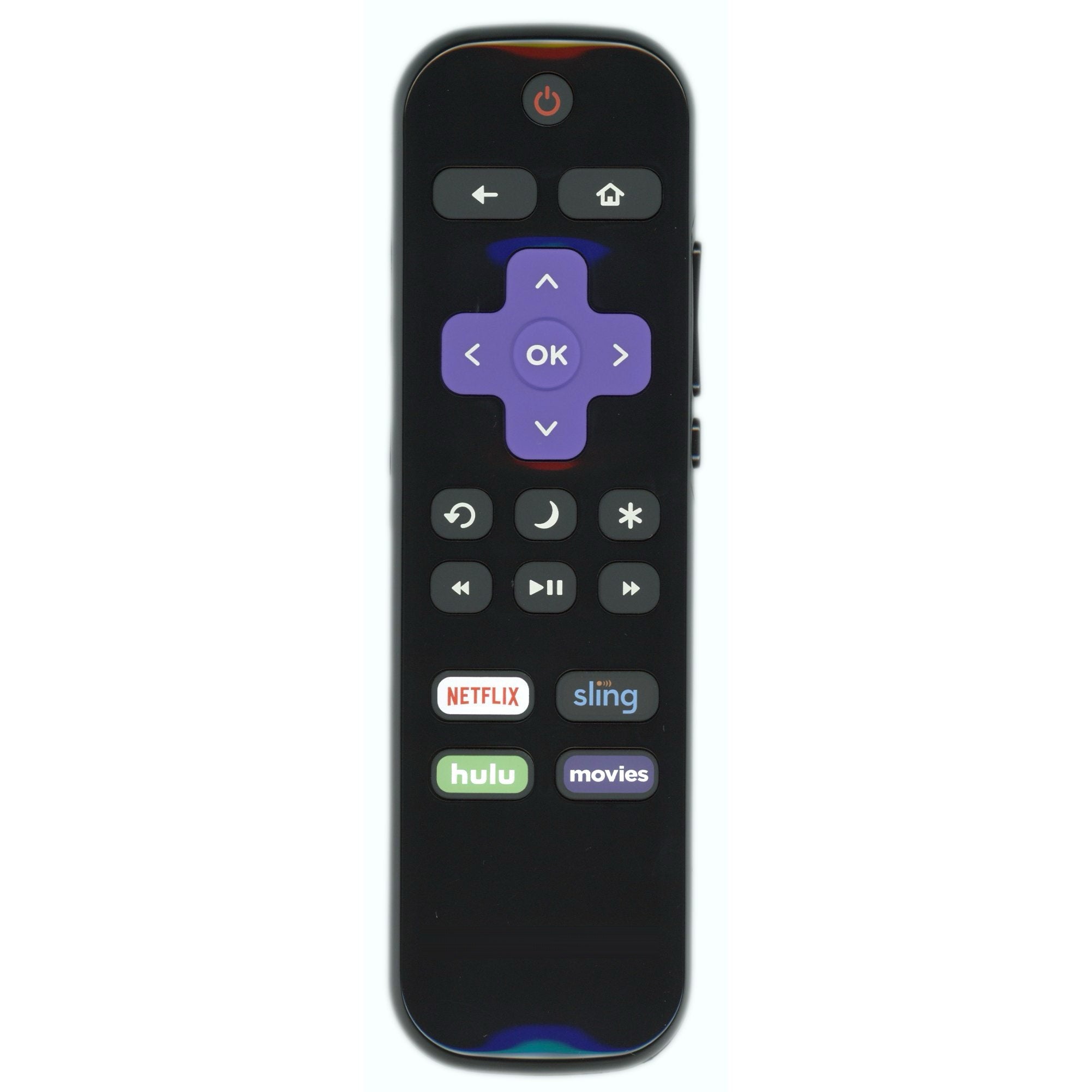 Insignia NS-RCRUDUS-19 for 2018 ROKU TV Remote Control - 398GR10BEBYN0012