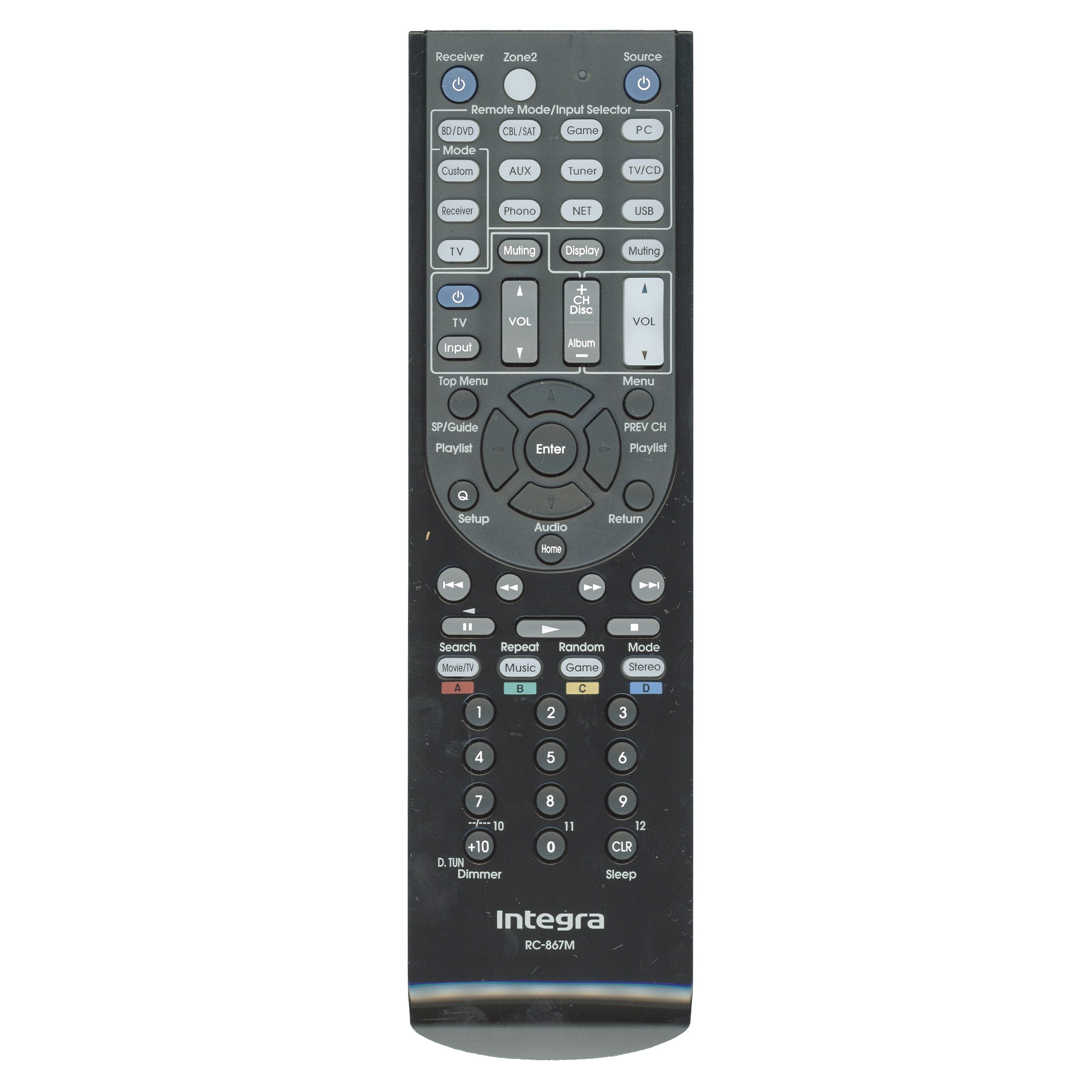 Control remoto para receptor audiovisual Integra RC867M - 24140867