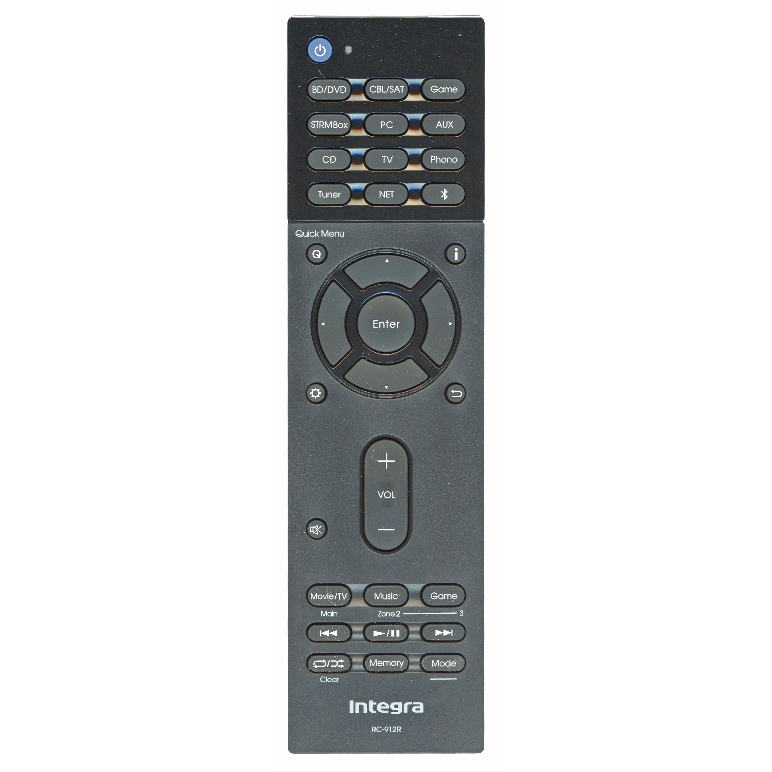 Control remoto del receptor Integra RC912R - 24140912
