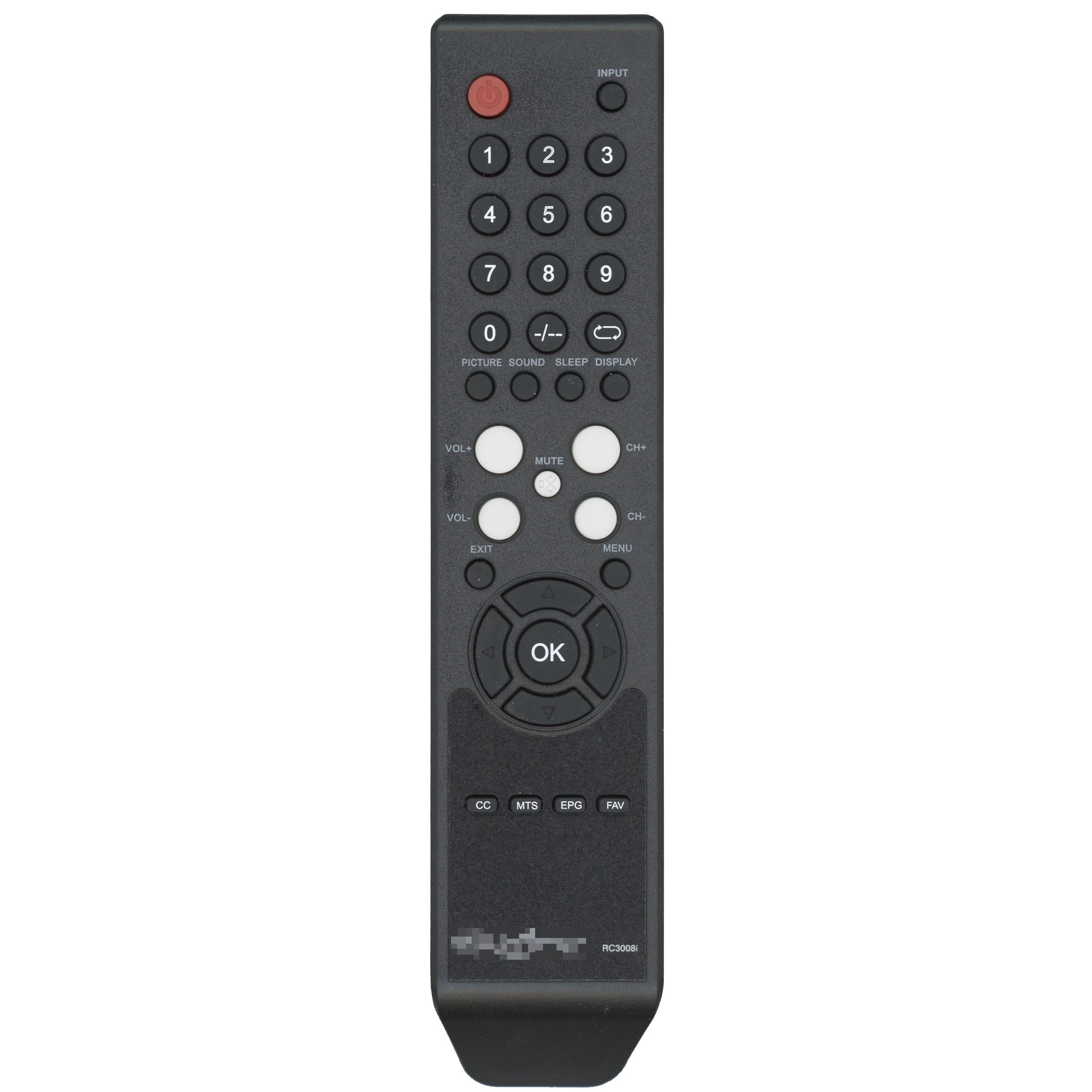 Control remoto para TV iSymphony RC3008I
