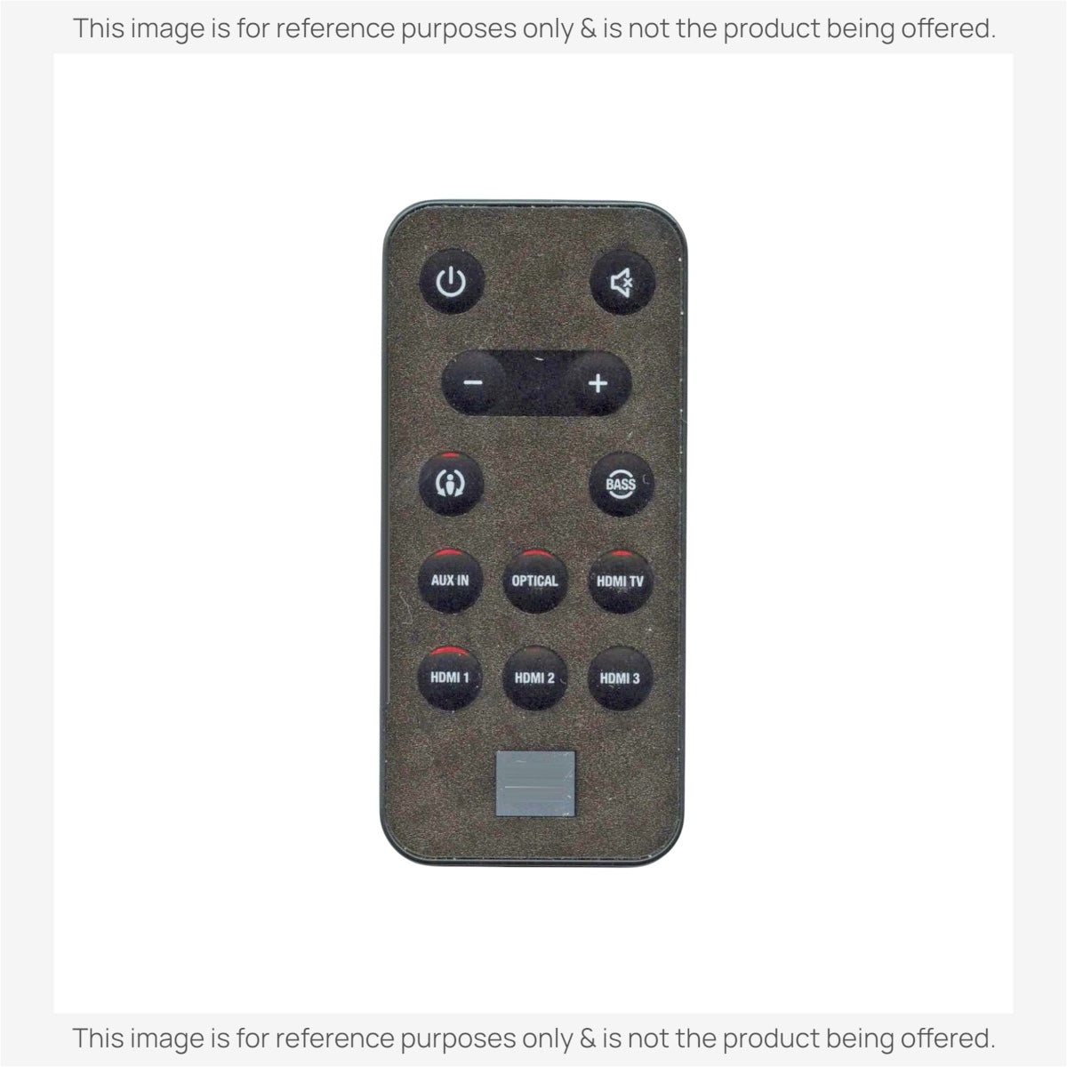 Control remoto de la barra de sonido JBL SB400
