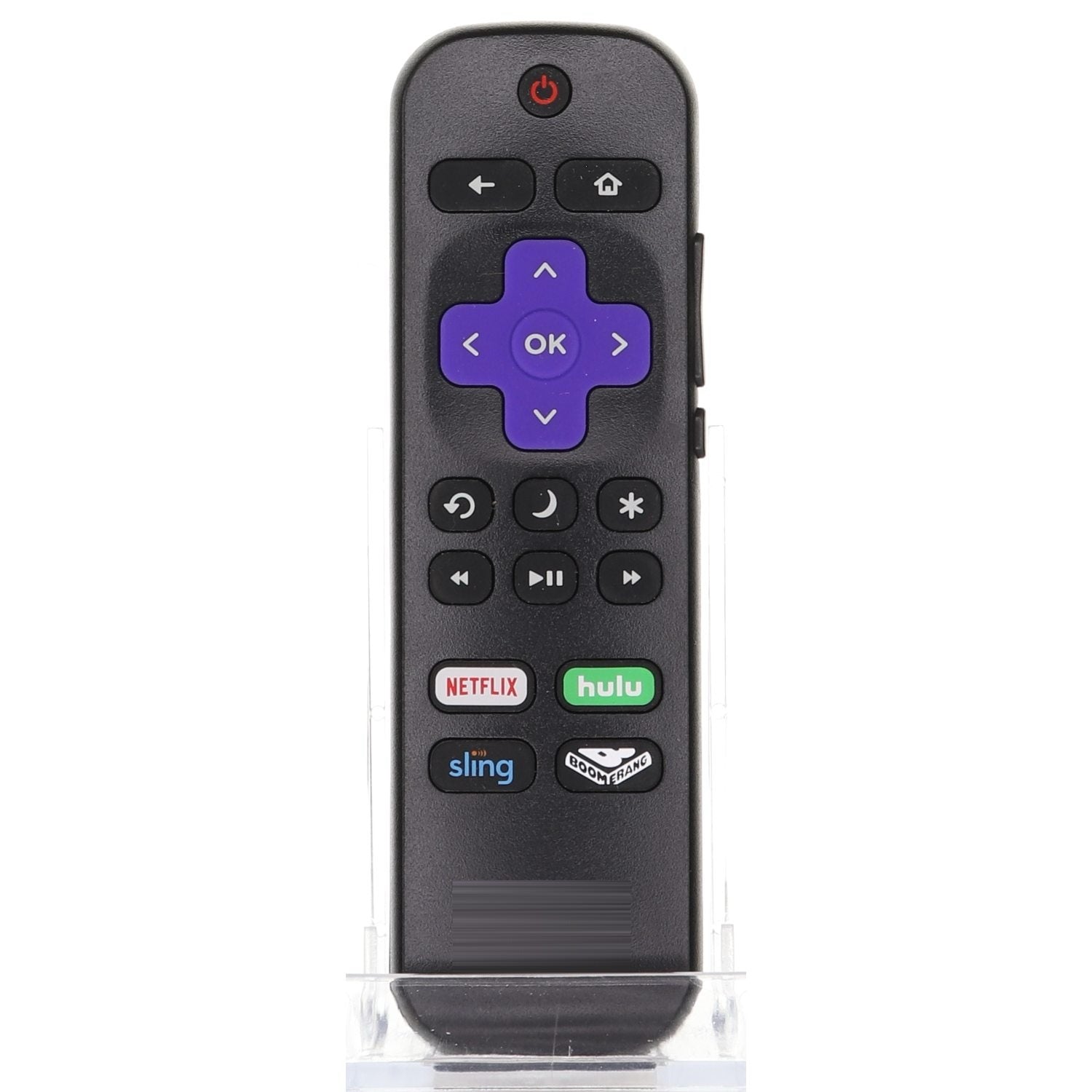 Télécommande Roku JVC 101018E0037 pour téléviseurs Netflix, Hulu, Sling et Boomerang