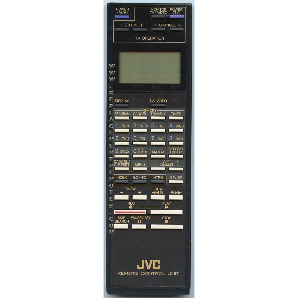 JVC PQ10543AQ VCR Remote Control