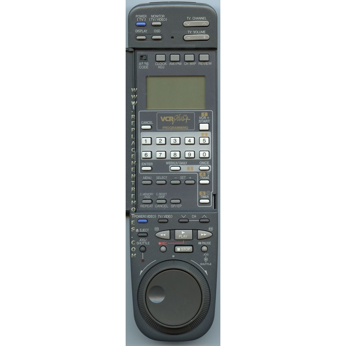 JVC PQ11237 VCR Remote Control