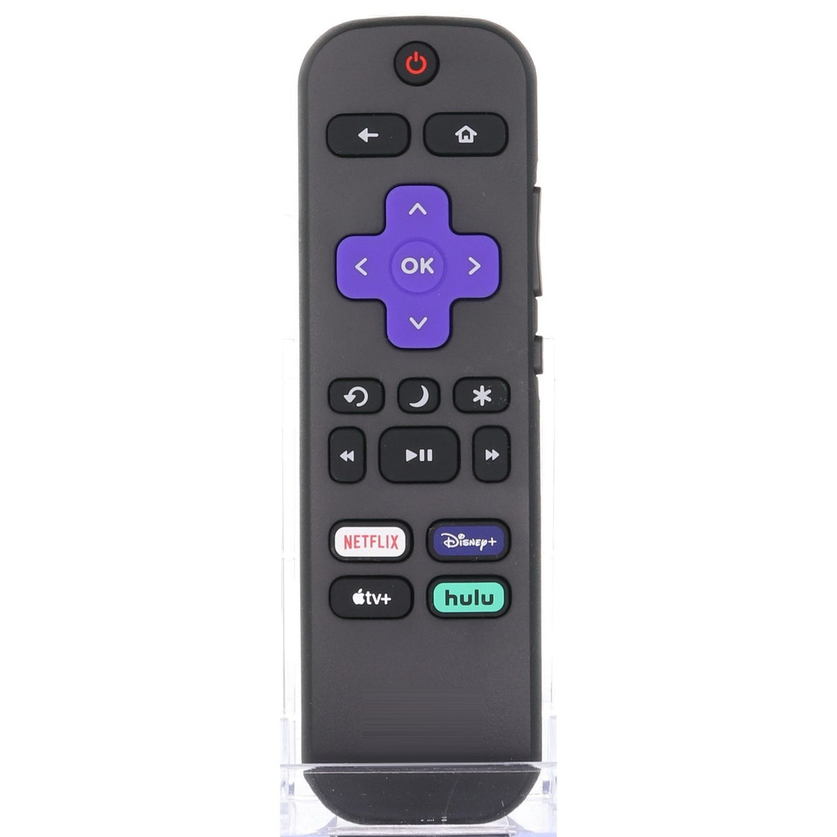 JVC RC-AFIR Roku TV Remote Control 2022 | Netflix | Disney+ | Apple TV+ | Hulu | IR - 3226001050