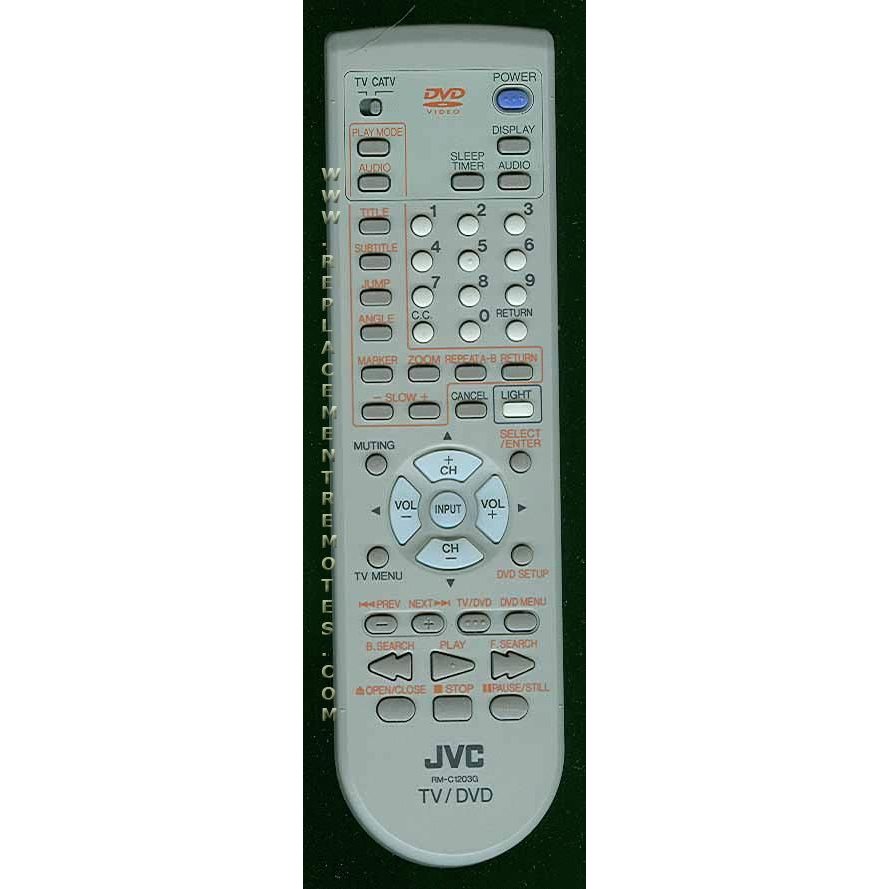 JVC RMC1203G TV Remote Control