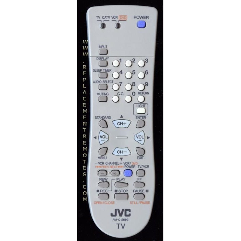 JVC RMC1256G TV Remote Control