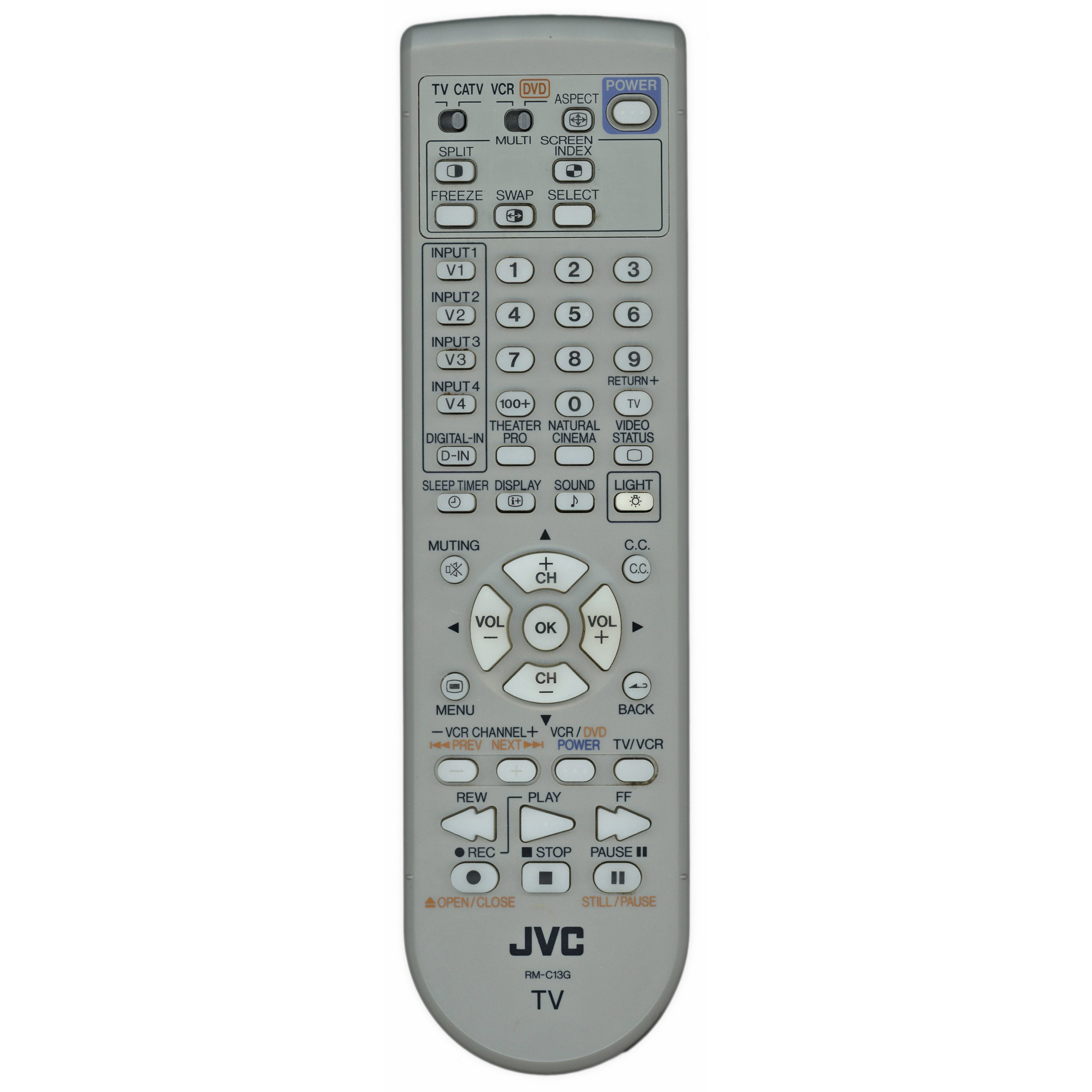 JVC RMC13G TV Remote Control