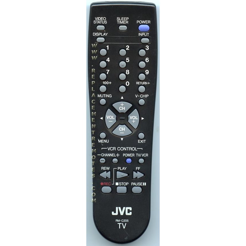 JVC RMC205 TV Remote Control
