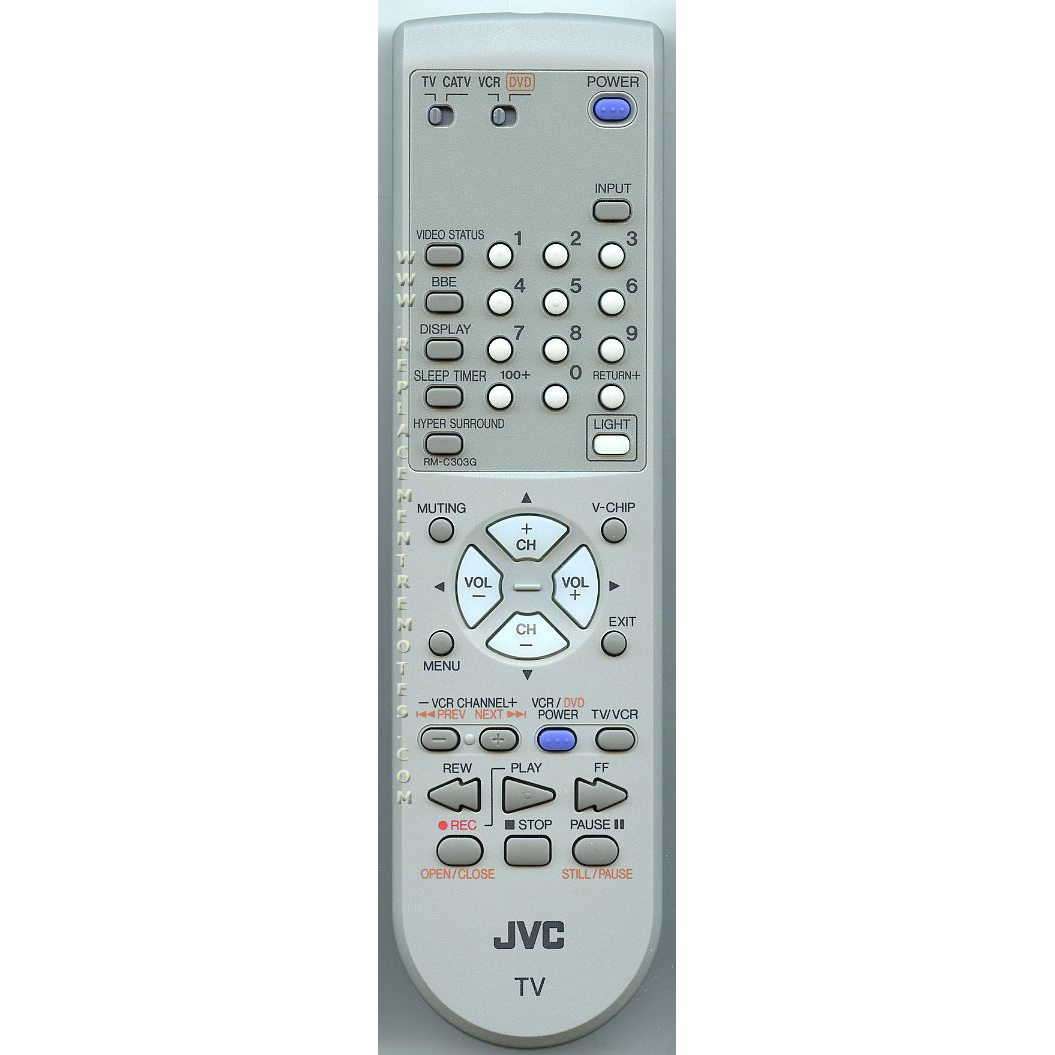 JVC RMC303G TV Remote Control
