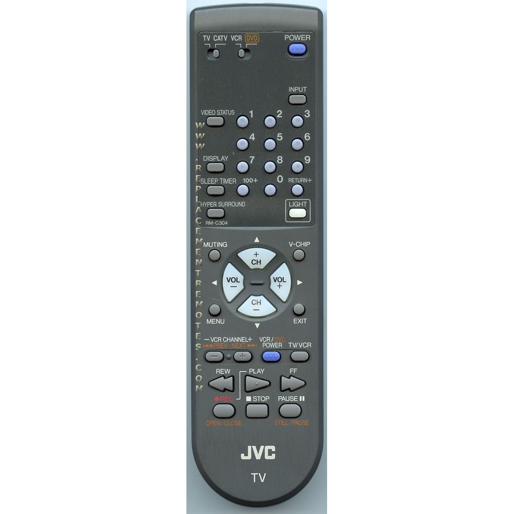 JVC RMC304 TV Remote Control