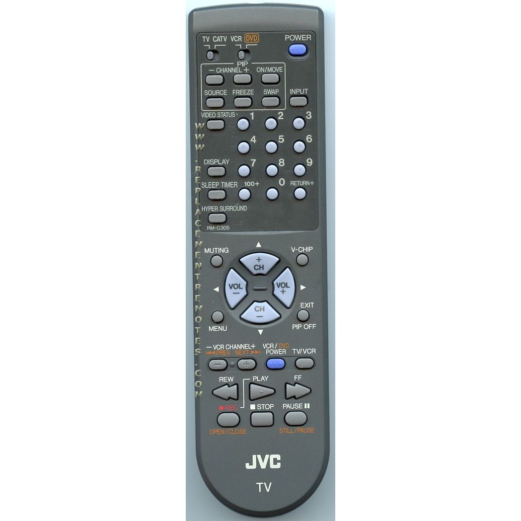 JVC RMC305 TV Remote Control