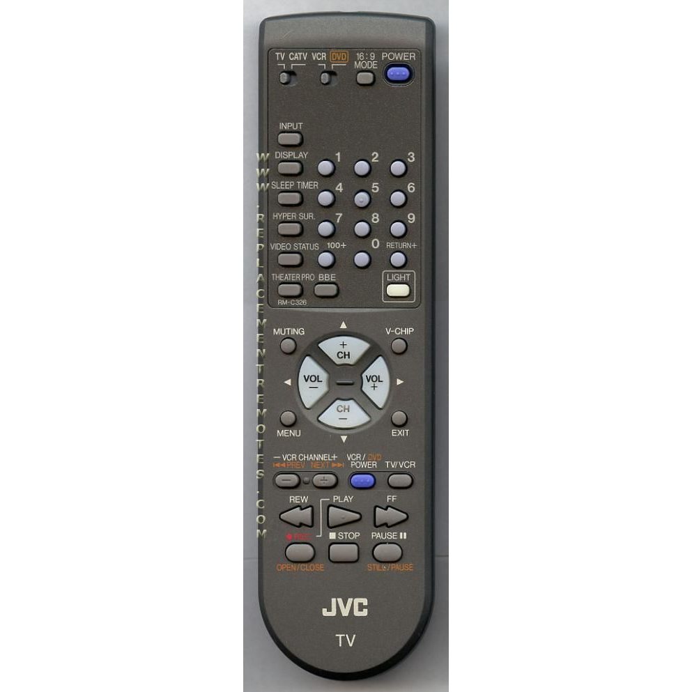 JVC RMC326 TV Remote Control