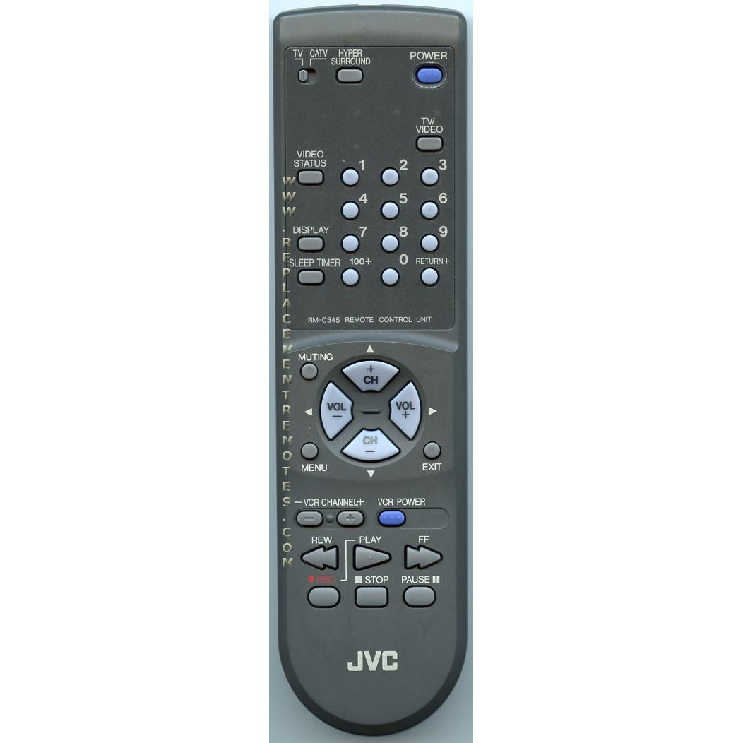 JVC RMC345 TV Remote Control
