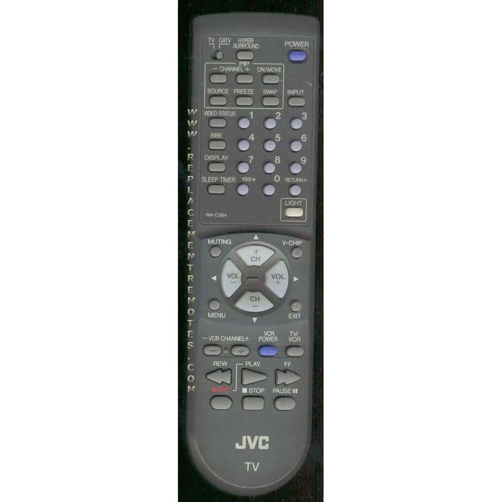 JVC RMC384 TV Remote Control