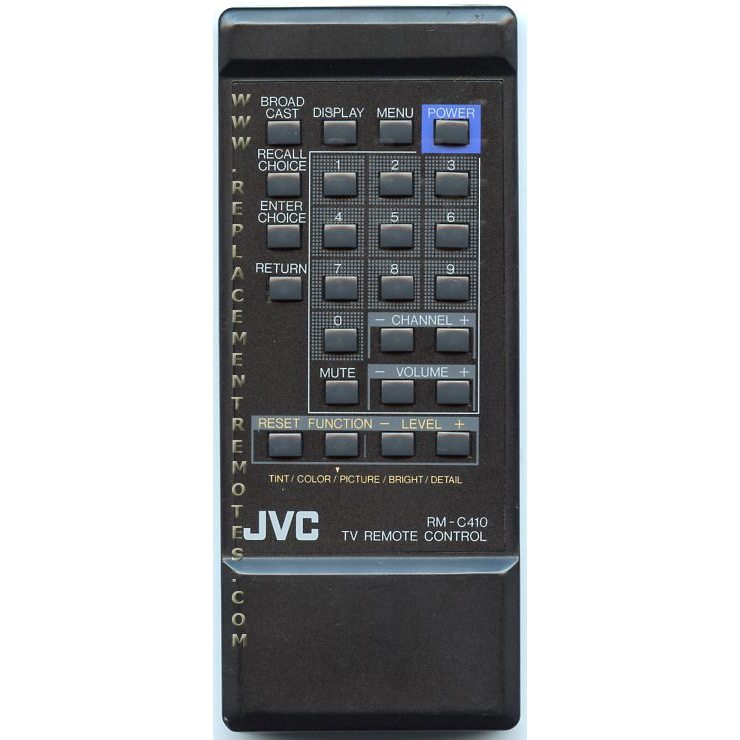 JVC RMC410 TV Remote Control