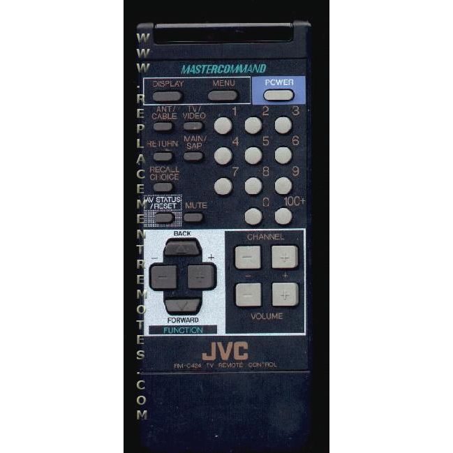 JVC RMC423KD2T TV Remote Control