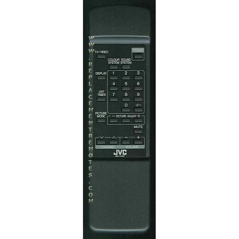 JVC RMC4571C TV Remote Control