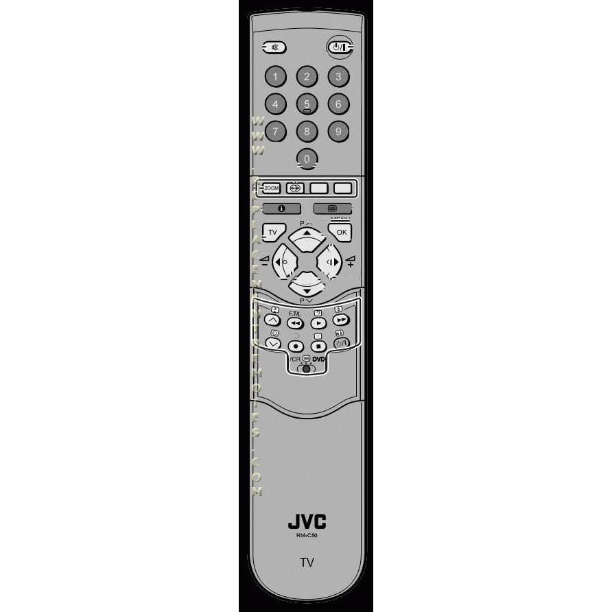 Control remoto para TV JVC RMC50