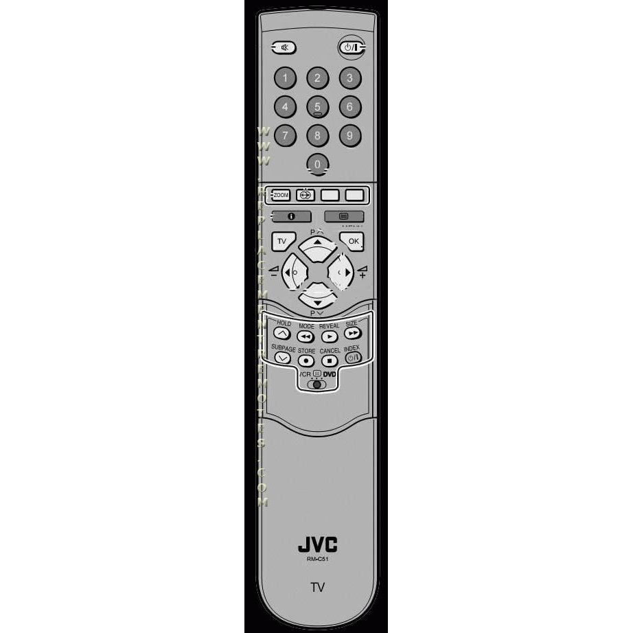 Control remoto para TV JVC RMC51