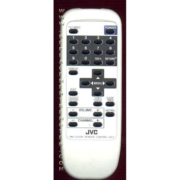 JVC RMC542W1H TV Remote Control