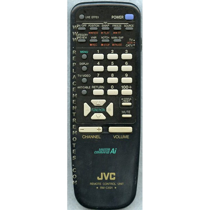 JVC RMC691 TV Remote Control