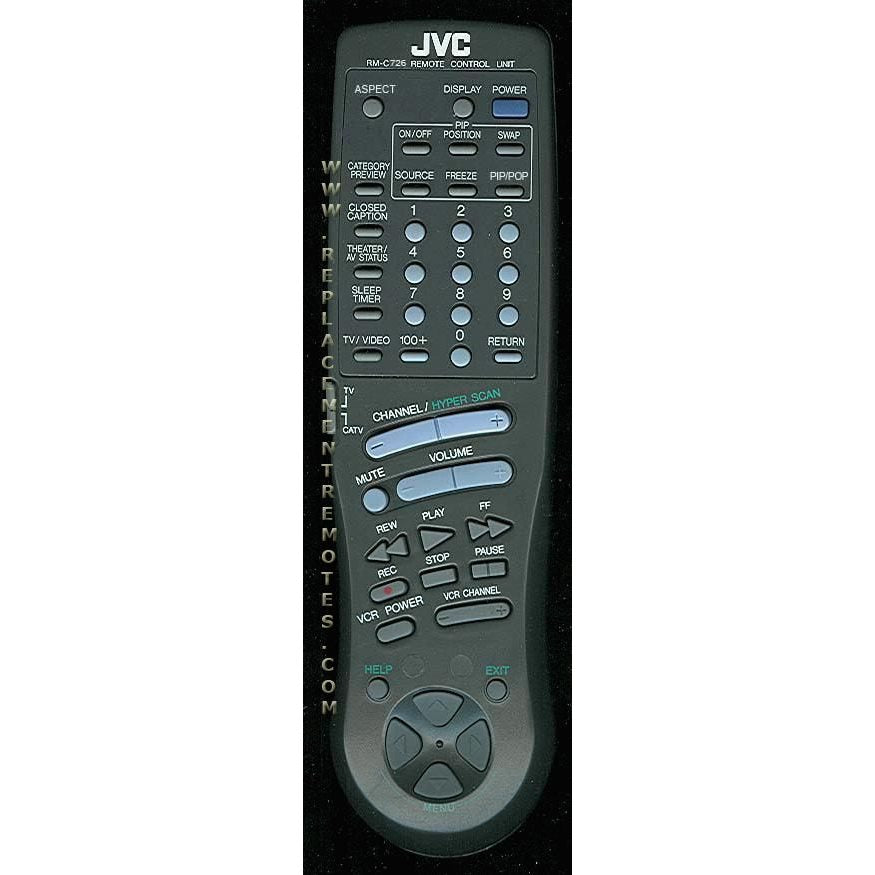 JVC RMC726 TV Remote Control