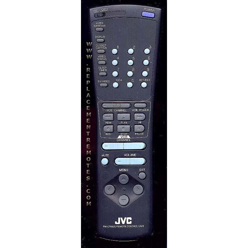 JVC RMC743A TV Remote Control