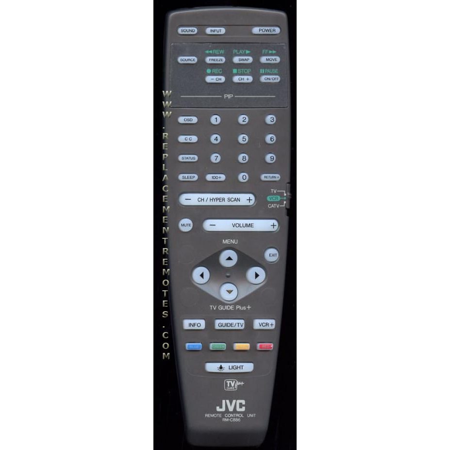 JVC RMC886 TV Remote Control
